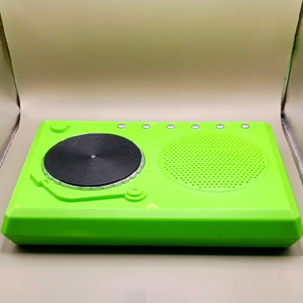 Green Portable Audio Player